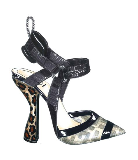 Custom Made FENDI Shoe